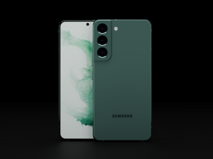 Samsung Galaxy S22 in Official Colors 3D Model