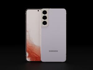 Samsung Galaxy S22 in Official Colors 3D Model