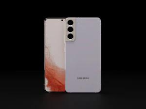 Samsung Galaxy S22 Plus in Official Colors 3D Model