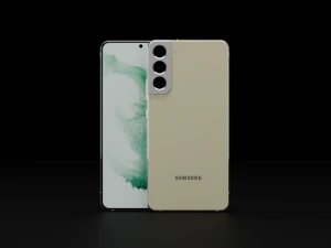 Samsung Galaxy S22 Plus in Official Colors 3D Model