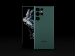 Samsung Galaxy S22 Ultra in Official Colors Model 3D