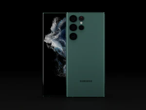 Samsung Galaxy S22 Ultra in Official Colors 3D Model