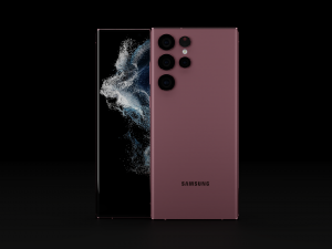 Samsung Galaxy S22 Ultra in Official Colors Model 3D