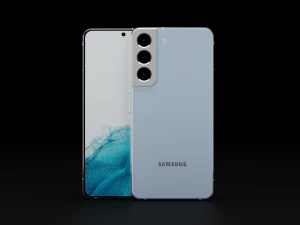 Samsung Galaxy S22 All Models in Official Colors 3D Model
