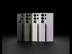 Samsung Galaxy S23 All Models in Official Colors Model 3D