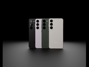 Samsung Galaxy S23 All Models in Official Colors Model 3D