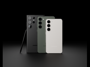 Samsung Galaxy S23 All Models in Official Colors Model 3D