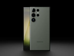 Samsung Galaxy S23 Ultra in Official Colors 3D Model