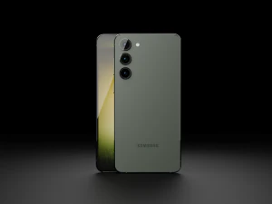Samsung Galaxy S23 Plus in Official Colors 3D Model