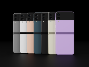 Samsung Galaxy Z Flip 3 in Official Colors Model 3D
