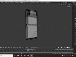 Samsung Galaxy Z Flip 3 in Official Colors Model 3D