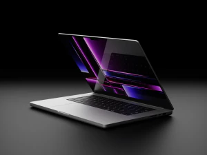 Apple MacBook Pro 14 inch Silicon 2023 in Official Design 3D Model