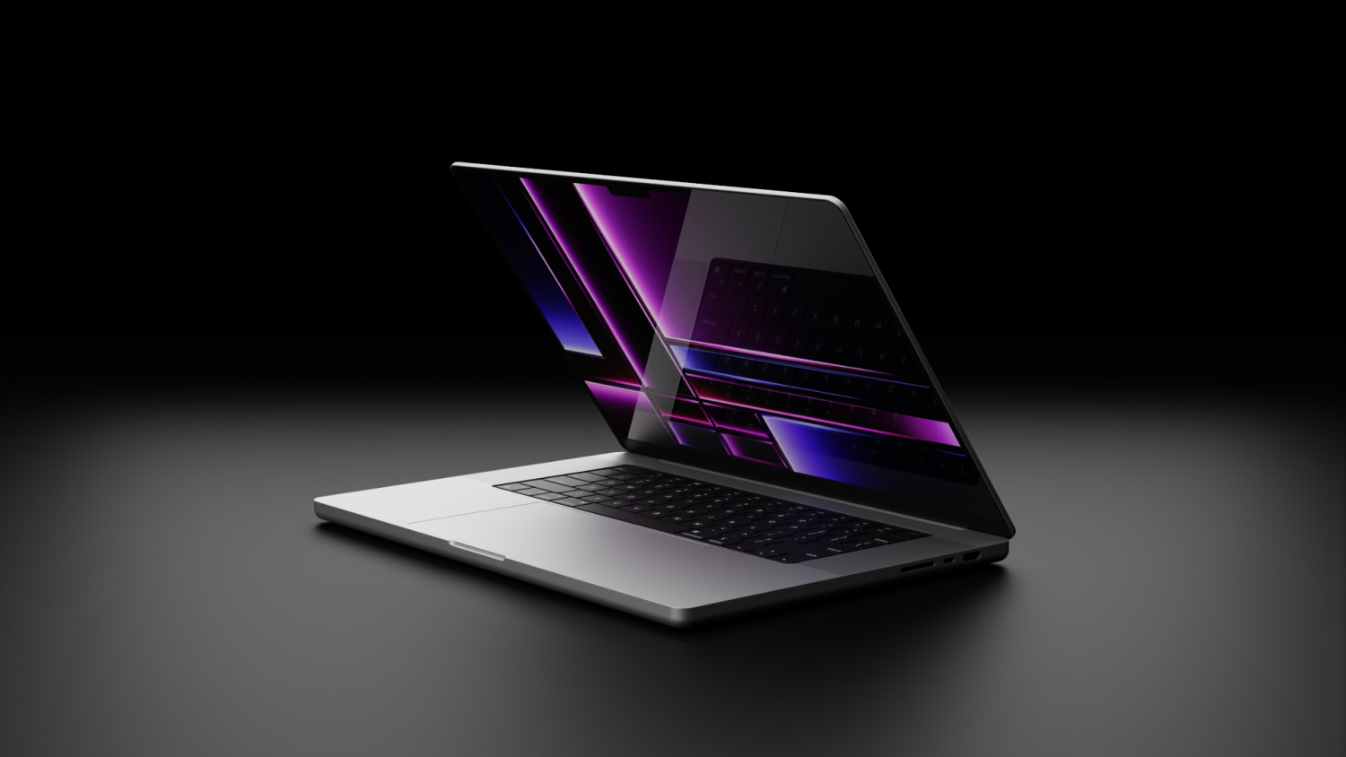Apple MacBook Pro 14 inch Silicon 2023 in Official Design 3D Model