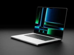 Apple MacBook Pro 14 inch Silicon 2023 in Official Design 3D Model