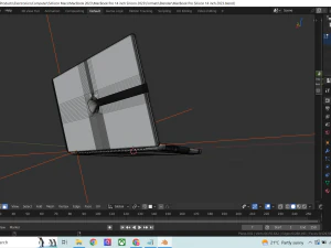 Apple MacBook Pro 14 inch Silicon 2023 in Official Design 3D Model