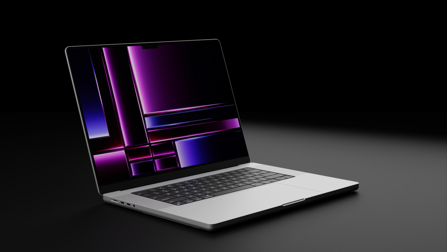 Apple MacBook Air 15 inch 2023 Silver 3D model - Download