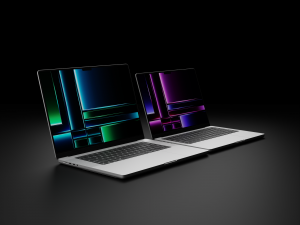 Apple MacBook Pro 16 inch Silicon 2023 in Official Design 3D Модель