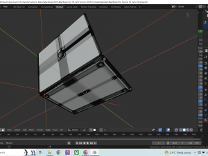 Apple MacBook Pro 16 inch Silicon 2023 in Official Design 3D Модель