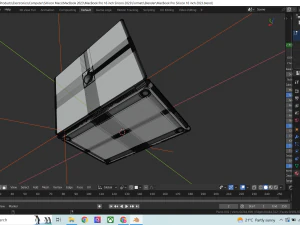 Apple MacBook Pro 16 inch Silicon 2023 in Official Design 3D Model