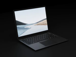 Microsoft Surface Laptop 4 in All Metallic Colors 3D Model