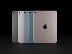 Apple iPad Air 5 dalam Warna dan Desain Resmi Model 3D