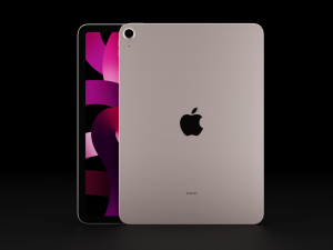Apple iPad Air 5 in Official Colors and Design 3D 모델
