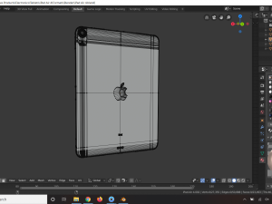 Apple iPad Air 5 in Official Colors and Design 3D 모델