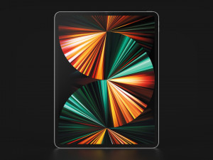 Apple iPad Pro M1 12 inch in Official Design and Colors 3D Model
