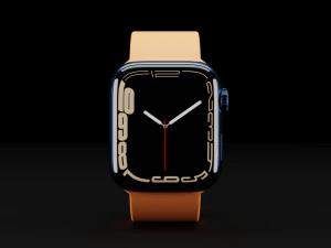 Apple Watch Series 7 in Official Design 3D Model
