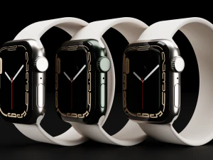 Apple Watch Series 7 in Official Design 3D Model