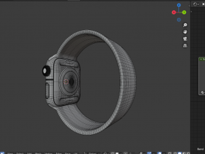 Apple Watch Series 7 in Official Design Modello 3D