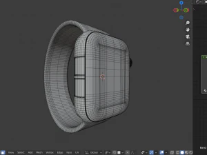 Apple Watch Series 7 in Official Design 3D Model