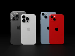 Apple Ultimate Products of All Time Collection 3D Model