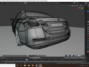 Mercedes Benz E-Class 2021 AMG Modelo 3D