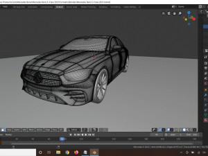Mercedes Benz E-Class 2021 AMG Modelo 3D