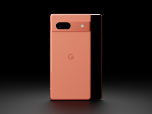 Google Pixel 7a in Official Colors 3D Model