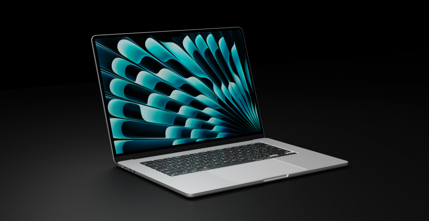 Apple MacBook Air 15 inch 2023 低ポリ 3Dモデル