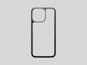 Back Cutout Case for iPhone 15 All Models 3D Print Model