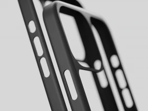 Back Cutout Case for iPhone 15 All Models 3D Print Model