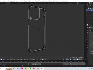 Back Cutout Case for iPhone 15 All Models Modelo de Impressão 3D