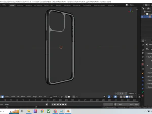 Back Cutout Case for iPhone 15 All Models 3D Print Model