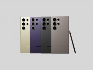 Samsung Galaxy S24 Ultra in Official Colors 3D 모델
