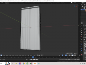 Samsung Galaxy S24 Ultra in Official Colors Modello 3D