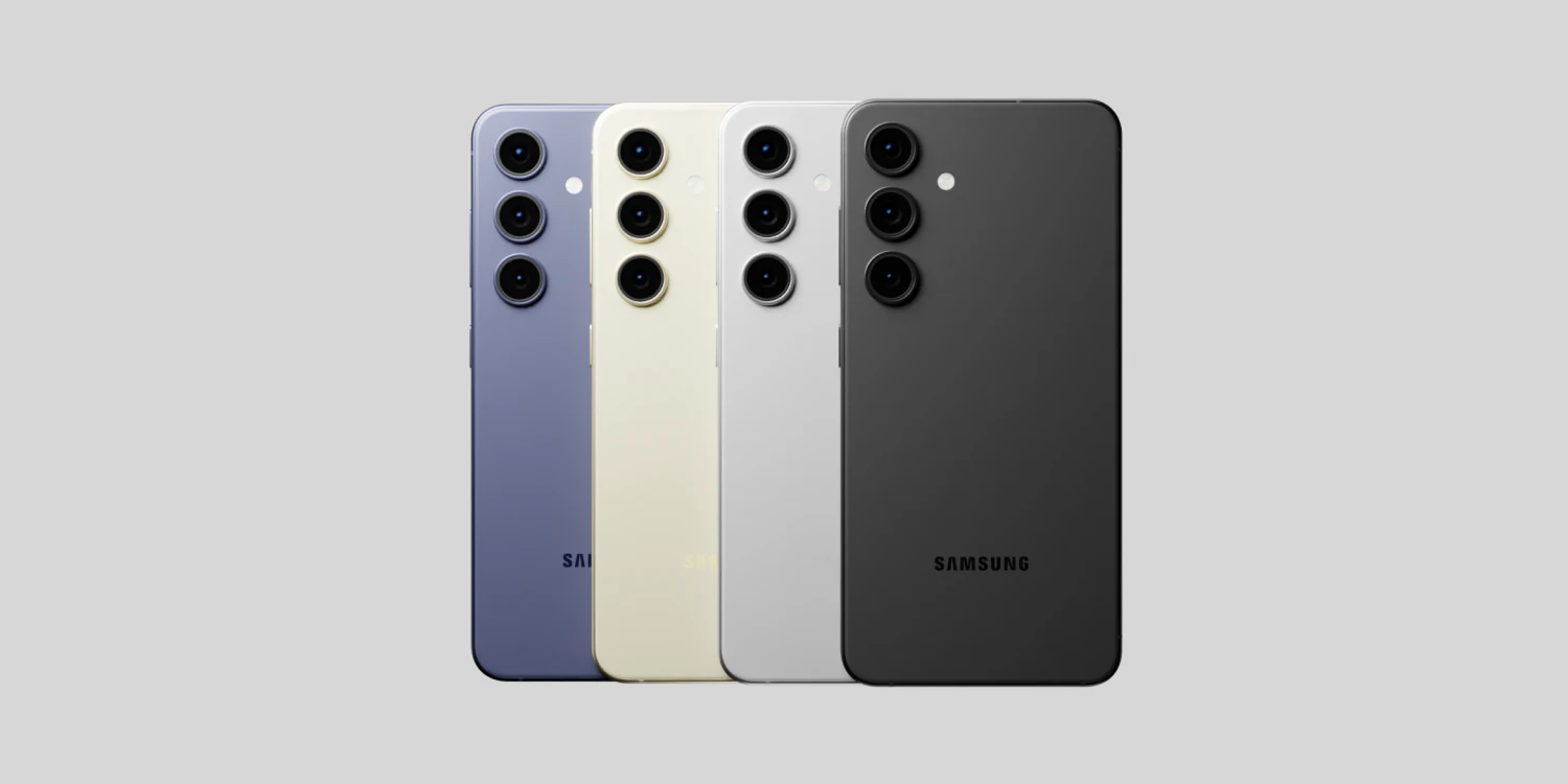 Samsung Galaxy S24 Plus in Official Colors 3D Model .c4d .max .obj .3ds .fbx .stl .blend 