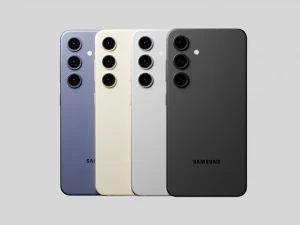 आधिकारिक रंगों में सैमसंग गैलेक्सी एस24 प्लस 3D मॉडल