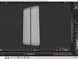 Samsung Galaxy S24 Plus in Official Colors 3D Model