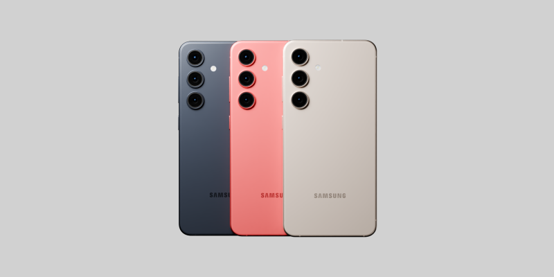 Samsung Galaxy S25 in Official Colors Modelo 3D .c4d .max .obj .3ds .fbx .stl .blend