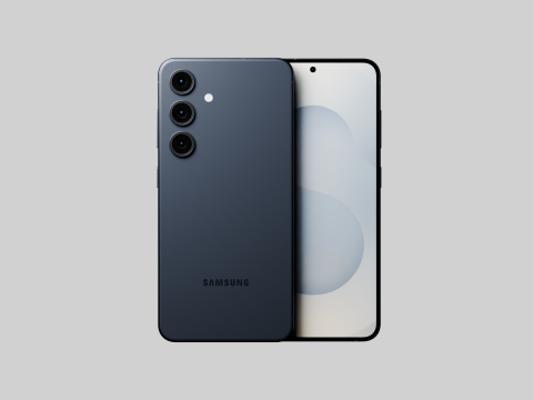 Samsung Galaxy S25 in Official Colors Modelo 3D