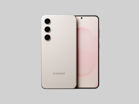 Samsung Galaxy S25 in Official Colors Modelo 3D