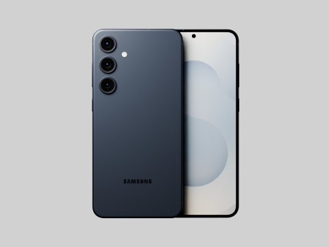 Samsung Galaxy S25 Plus in Official Colors 3D Model